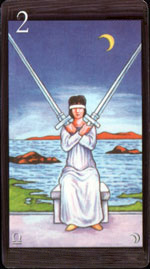 Two of Swords Tarot Card Meanings