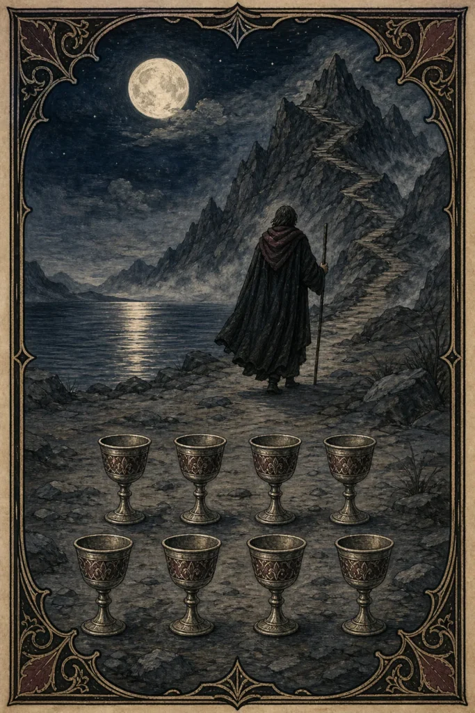 Eight of Cups Tarot Card