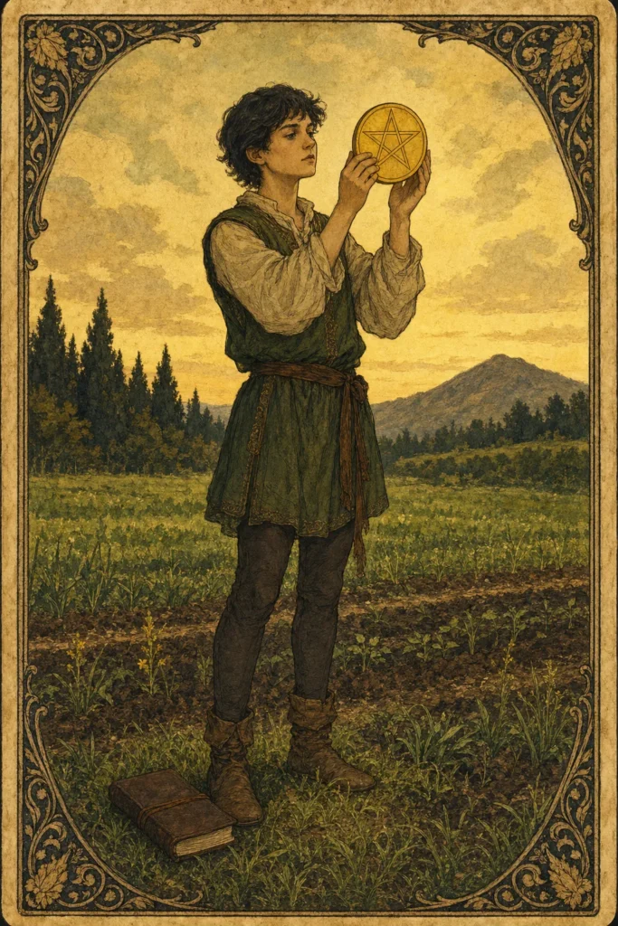 Page of Pentacles Tarot Card
