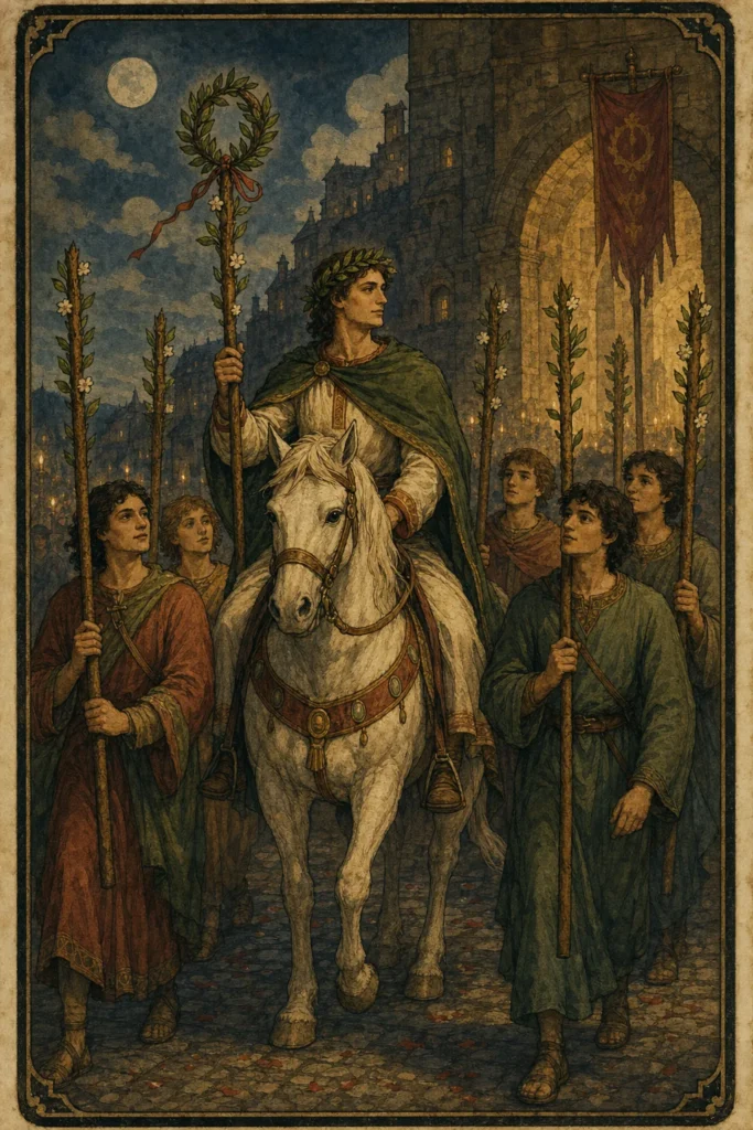 Six of Wands Tarot Card